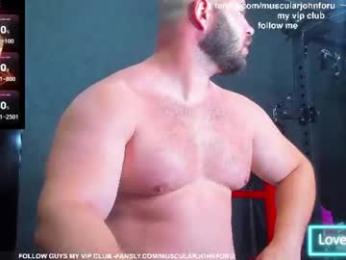 muscularjohnforu — webcam model online on chaturbate