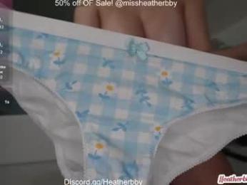 heatherbby — Chaturbate stream photo (Apr 2026)