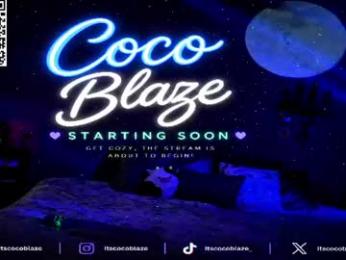 itscocoblaze — webcam model online on chaturbate