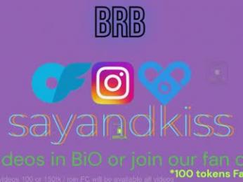 say_and_kiss — webcam model online on chaturbate