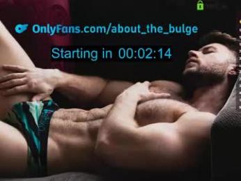 about_the_bulge — webcam model online on chaturbate