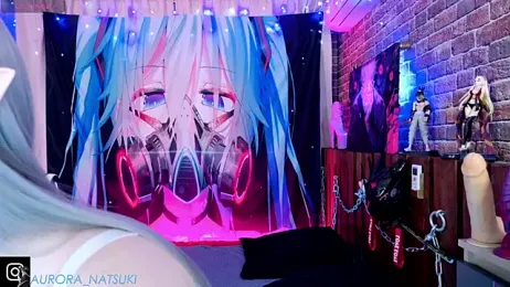 Aurora_Natsuki — Stripchat recorded stream screenshot (21 May 2025)