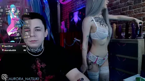 Aurora_Natsuki — Stripchat recorded stream screenshot (21 May 2025)