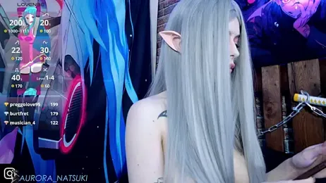 Aurora_Natsuki — Stripchat recorded stream screenshot (21 May 2025)