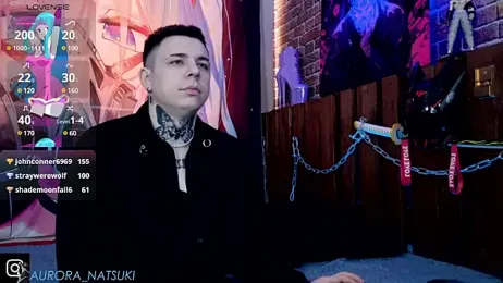 Aurora_Natsuki — Stripchat recorded stream screenshot (25 May 2025)