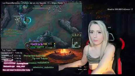 Lisaonthemoon — Stripchat recorded stream image, 04.06.2025 19:10