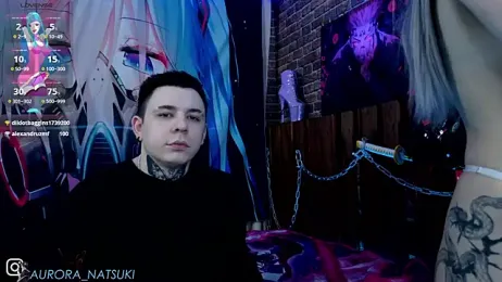 Aurora_Natsuki — Stripchat recorded stream screenshot (09 Jun 2025)