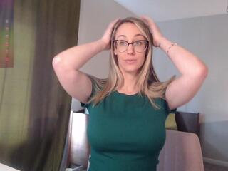 Zoey Evans — Flirt4free recorded stream screenshot (27 Jun 2025)