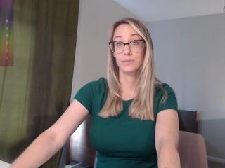 Zoey Evans — Flirt4free recorded stream screenshot (27 Jun 2025)