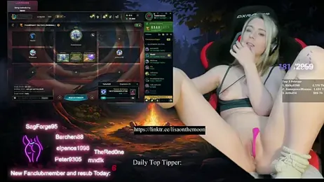 Lisaonthemoon — Stripchat recorded stream image, 12.02.2025 19:10