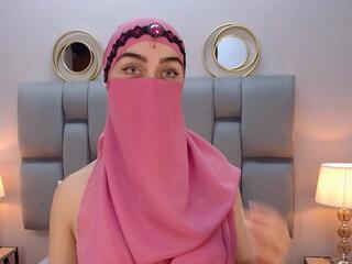 Aliah Manzur — Flirt4free recorded stream screenshot (13 Aug 2025)