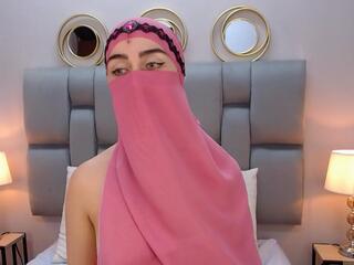 Aliah Manzur — Flirt4free recorded stream screenshot (13 Aug 2025)