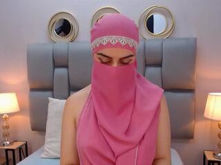 Aliah Manzur — Flirt4free recorded stream screenshot (23 Aug 2025)