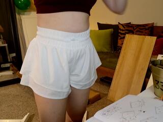 Zoey Evans — Flirt4free recorded stream screenshot (25 Aug 2025)