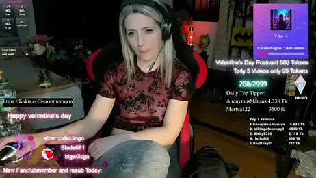 Lisaonthemoon — Stripchat recorded stream image, 14.02.2025 16:40