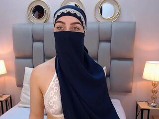 Aliah Manzur — Flirt4free recorded stream screenshot (13 Sep 2025)