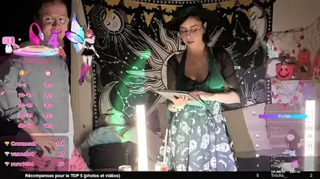 LisandreLaVenale — Stripchat recorded stream screenshot (13 Oct 2025)