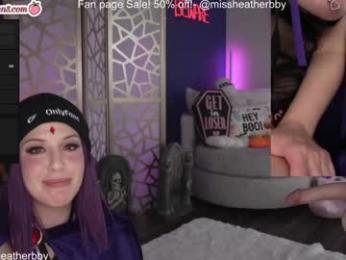 heatherbby — Chaturbate recorded stream screenshot (16 Oct 2025)