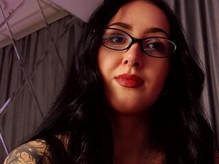 Zoe Niickels — Flirt4free recorded stream screenshot (21 Oct 2025)