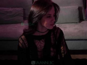 Taanni — Bongacams recorded stream screenshot (21 Feb 2025)