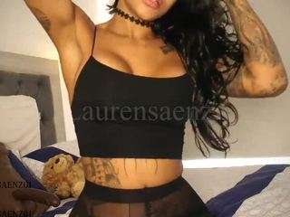 laurensaenz — Camsoda recorded stream screenshot (18 Nov 2025)