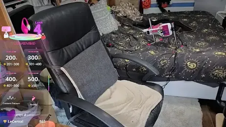 LisandreLaVenale — Stripchat recorded stream screenshot (08 Dec 2025)