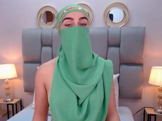 Aliah Manzur — Flirt4free recorded stream screenshot (27 Feb 2025)