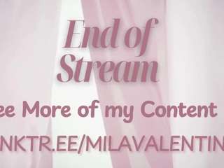milavalentina — Camsoda recorded stream screenshot (07 Jan 2026)