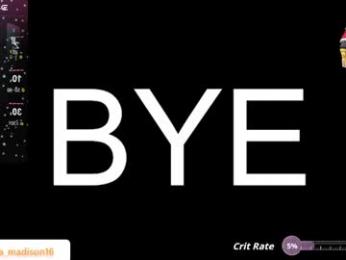 madison_medina — Chaturbate recorded stream screenshot (10 Jan 2026)