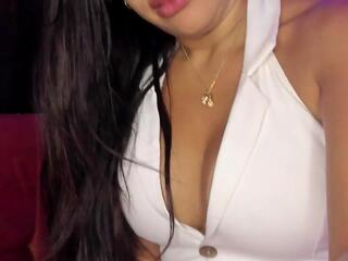 Scarlet Davis — Flirt4free recorded stream screenshot (24 Feb 2026)