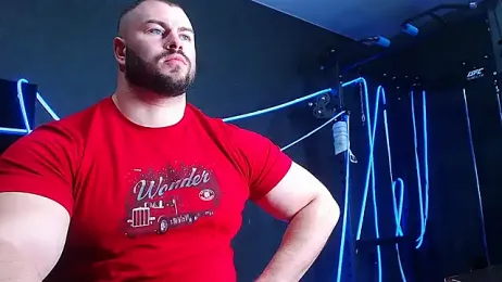 muscularjohnforuX — Stripchat recorded stream screenshot (03 Mar 2026)