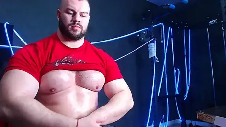 muscularjohnforuX — Stripchat recorded stream screenshot (03 Mar 2026)