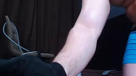 muscularjohnforuX — Stripchat recorded stream screenshot (10 Mar 2026)