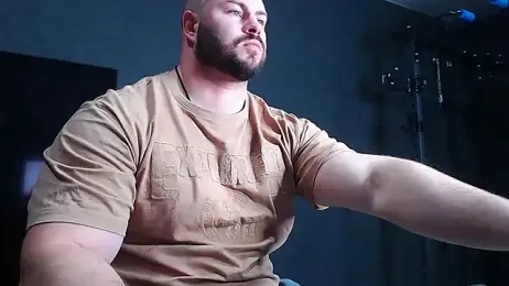 muscularjohnforuX — Stripchat recorded stream screenshot (10 Mar 2026)