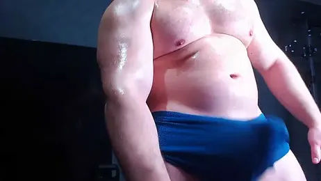 muscularjohnforuX — Stripchat recorded stream screenshot (10 Mar 2026)