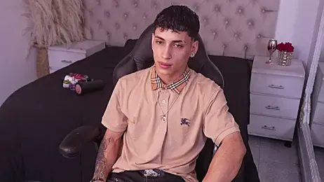 JhoanLeandro — Stripchat recorded stream screenshot (12 Mar 2026)