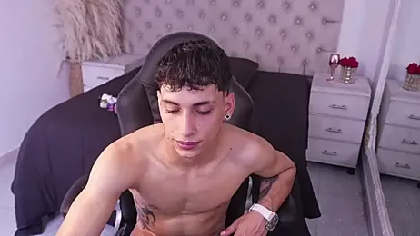 JhoanLeandro — Stripchat recorded stream screenshot (12 Mar 2026)