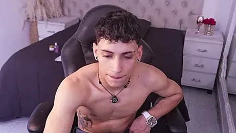 JhoanLeandro — Stripchat recorded stream screenshot (12 Mar 2026)