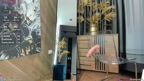 DiamondJo_ — Stripchat recorded stream screenshot (13 Mar 2026)