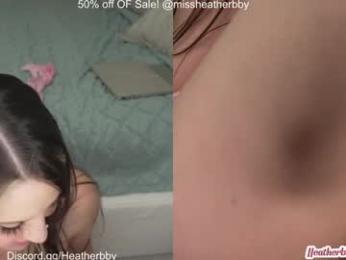 heatherbby — Chaturbate recorded stream screenshot (14 Mar 2026)