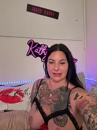 InKed-Kathy — Stripchat recorded stream screenshot (15 Mar 2026)