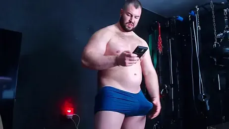 muscularjohnforuX — Stripchat recorded stream screenshot (17 Mar 2026)