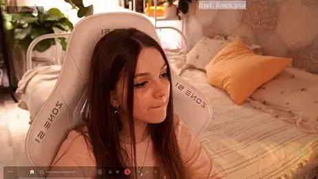 linessssa — Stripchat recorded stream screenshot (17 Mar 2026)