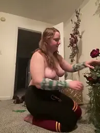 GingerSnap33 — Stripchat recorded stream screenshot (18 Mar 2026)