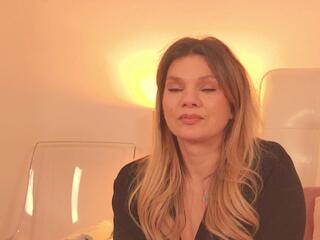 Eve Devilish — Flirt4free recorded stream screenshot (22 Mar 2026)