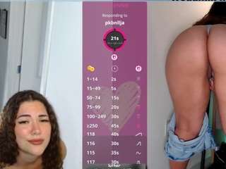 milavalentina — Camsoda recorded stream screenshot (23 Mar 2026)