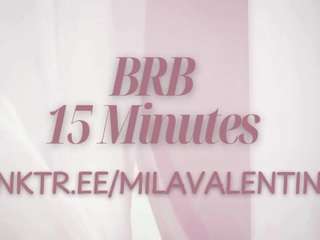 milavalentina — Camsoda recorded stream screenshot (23 Mar 2026)