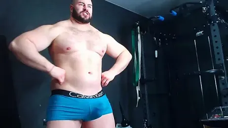 muscularjohnforuX — Stripchat recorded stream screenshot (24 Mar 2026)