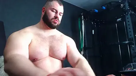 muscularjohnforuX — Stripchat recorded stream screenshot (24 Mar 2026)