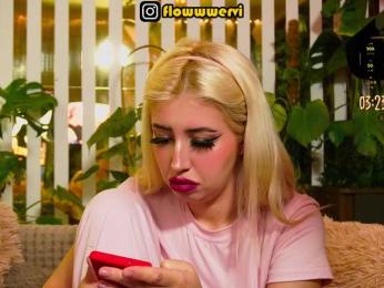 FlowwwerGirl — Bongacams recorded stream screenshot (27 Mar 2026)